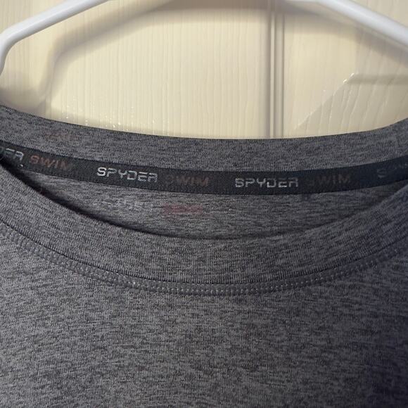 Spyder Men’s Long Sleeve Rash Guard Swim Shirt Size XXL UPF 50+ Surf Sand Sun - Picture 4 of 12